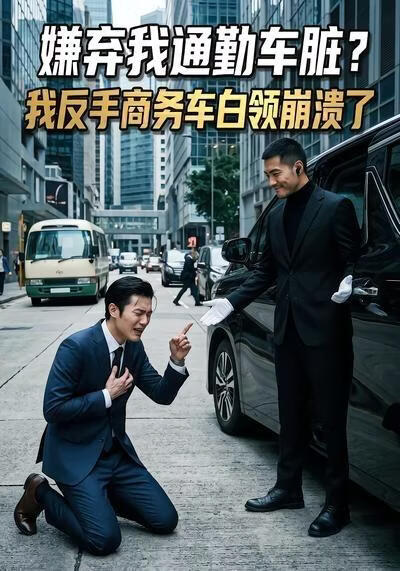嫌弃我通勤车脏？我反手商务车白领崩溃了(全集)