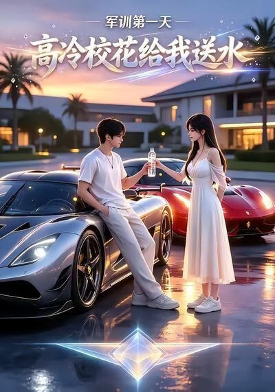 军训第一天，高冷校花给我送水！(全集)